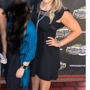 Little black maternity dress